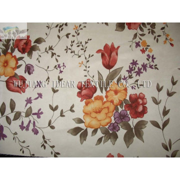 Transfer Printed Weft Suede Fabric/Microfiber Suede Fabric